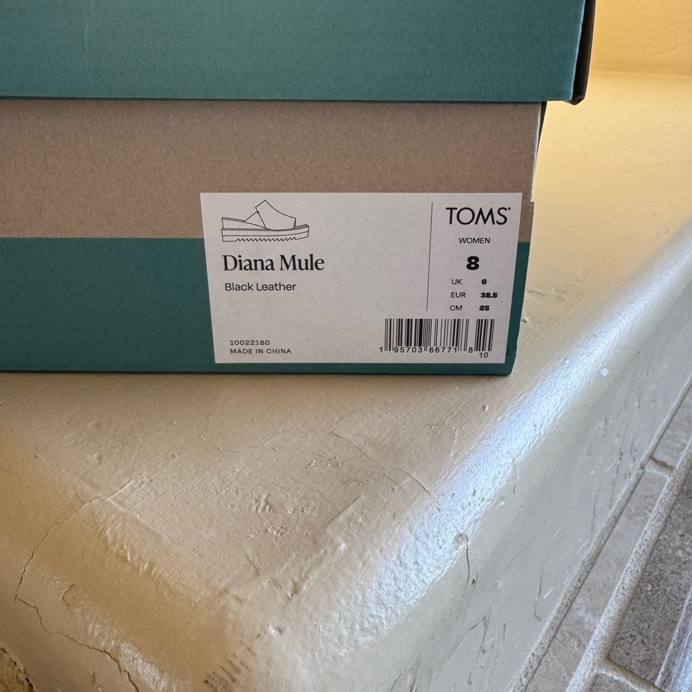 Toms Diana Leather Mule - Picture 4 of 4
